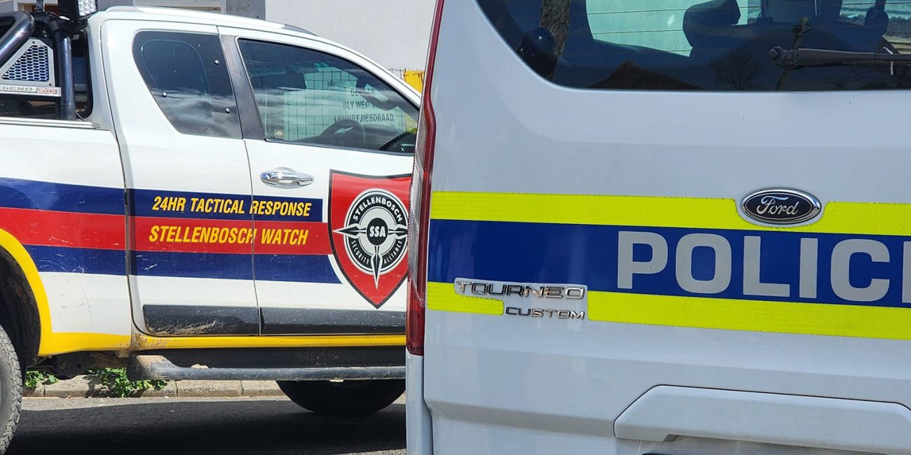 Stellenbosch watch ambulance police working together